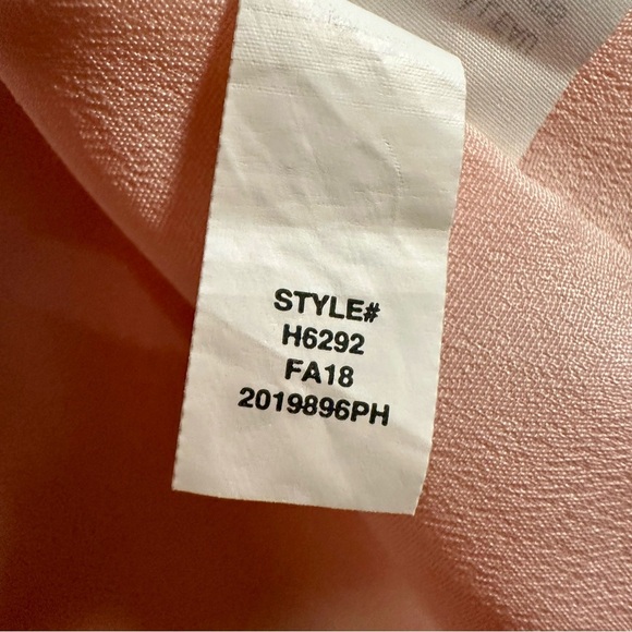 J. Crew ‘Wrap Dress in 365 Crepe’ in Baby Pink Size 4 - Picture 16 of 16